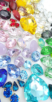 Cristalli Pietre Strass Quality Aurora Boreale Ab Termoadesivi