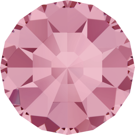 Round Chaton CB – Crystal Stones – Pietra Conica Tonda Light Rose – 104