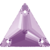 Sew-on stone - Crystal Stones - Pietra da Ricamo Triangolare Violet - 25