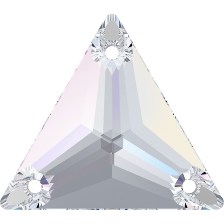 Sew-on stone - Crystal Stones - Pietra da Ricamo Triangolare Crystal AB - 36