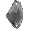Sew-on stone - Crystal Stones - Pietra da Ricamo Galattica Black Diamond - 28