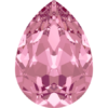 Fancy stone - Crystal Stones - Pietra di Forma Goccia Rose Satin - 160