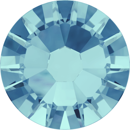 Flatback Pietra Termoadesiva Hotfix Aquamarine 107 - Xilion 2058 - Crystal Stones