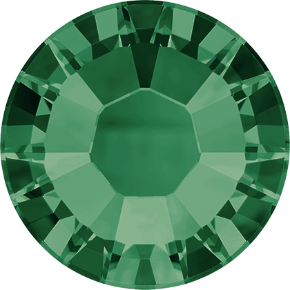 Flatback Pietra Termoadesiva Hotfix Emerald 123 - Xilion 2038 - Crystal Stones