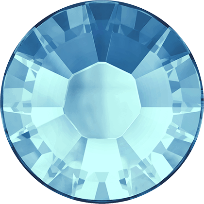 Flatback Pietra Termoadesiva Hotfix Aquamarine 107 – Xilion 2038 – Crystal Stones