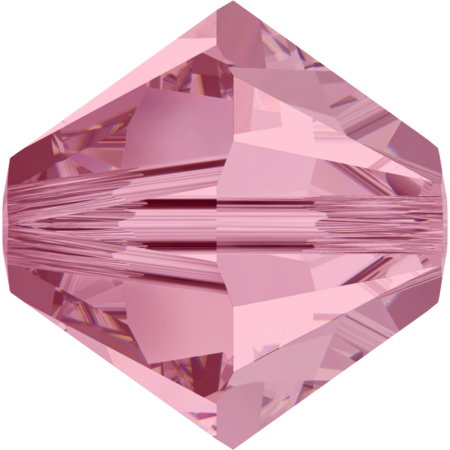 Bead stone – Crystal Stones – Pietra Perlina Bead DF-5328 Bicono Light Rose – 8027