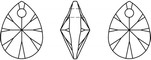 Pietra Perlina Crystal Bead DF-6128 - Bead Stone - Crystal Stones