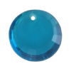 Pietra Pendente Tonda Blue Zircon MA01-39X - Crystal Stones