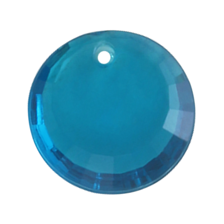 Pietra Pendente Tonda Blue Zircon MA01-39X – Crystal Stones