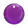 Pietra Pendente Tonda Purple MA01-5X - Crystal Stones