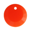 Pietra Pendente Tonda Orange Fluo Opaque MA01-F33- Crystal Stones