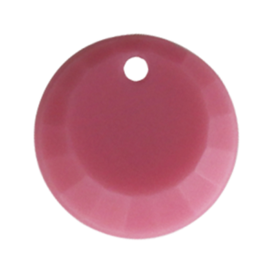 Pietra Pendente Tonda Vintage Rose Opaque MA01-F43 - Crystal Stones
