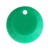 Pietra Pendente Tonda Emerald Opaque MA01-F48 - Crystal Stones