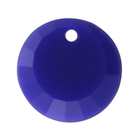 Pietra Pendente Tonda Blue Opaque MA01-F6 - Crystal Stones