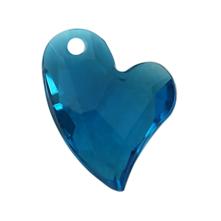 Pietra Pendente Cuore Blue Zircon MA02-39X – Crystal Stones