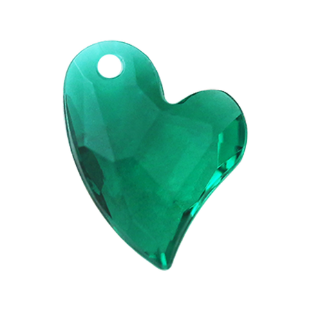 Pietra Pendente Cuore Emerald MA02-6X - Crystal Stones