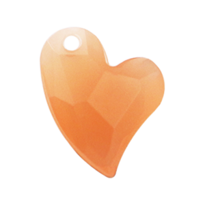 Pietra Pendente Cuore Light Peach Opal MA02-H23X - Crystal Stones