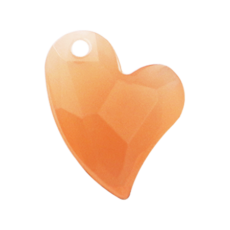 Pietra Pendente Cuore Light Peach Opal MA02-H23X - Crystal Stones