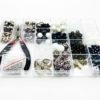 Black & White – Kit DIY 526 Pezzi + 1 Pinza + 5,05mt filo – Kit Do It Yourself – Crystal Stones