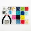 Rainbow – Kit DIY 1389 Pezzi + 1 Pinza + 6,6mt filo – Kit Do It Yourself – Crystal Stones