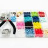 Rainbow – Kit DIY 1389 Pezzi + 1 Pinza + 6,6mt filo – Kit Do It Yourself – Crystal Stones