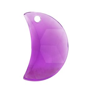 Pietra Pendente Mezzaluna Purple MA03-5X - Crystal Stones