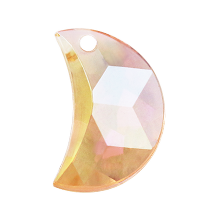 Pietra Pendente Mezzaluna Light Peach AB MA03-A46X – Crystal Stones