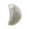 Pietra Pendente Mezzaluna Gray Opaque MA03-F19 - Crystal Stones