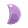 Pietra Pendente Mezzaluna Violet Opaque MA03-F24 - Crystal Stones