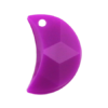Pietra Pendente Mezzaluna Purple Opaque MA03-F38 - Crystal Stones