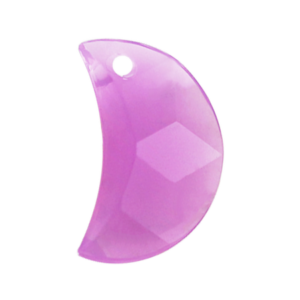 Pietra Pendente Mezzaluna Purple Opal MA03-H5X - Crystal Stones