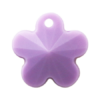 Pietra Pendente Fiore Violet Opaque MA05-F24 - Crystal Stones