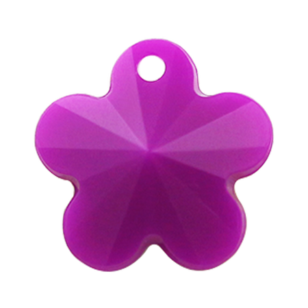 Pietra Pendente Fiore Purple Opaque MA05-F38 – Crystal Stones
