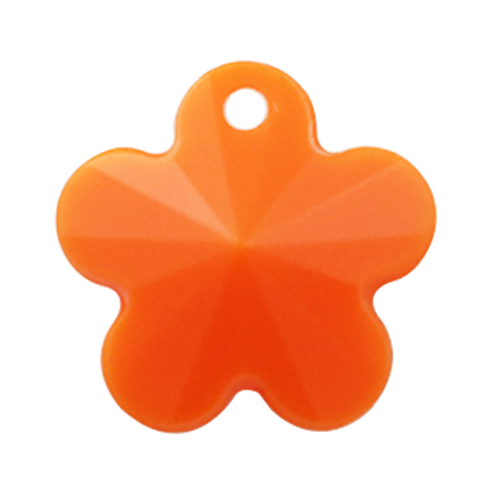 Pietra Pendente Fiore Orange Opaque MA05-F42 – Crystal Stones