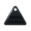 Pietra Pendente Triangolo Jet Black Opaque MA08-1 - Crystal Stones