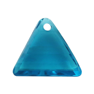 Pietra Pendente Triangolo Blue Zircon MA08-39X - Crystal Stones