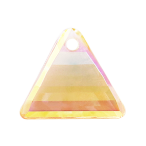 Pietra Pendente Triangolo Light Peach AB MA08-A46X - Crystal Stones