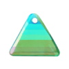 Pietra Pendente Triangolo Emerald AB MA08-A6X - Crystal Stones