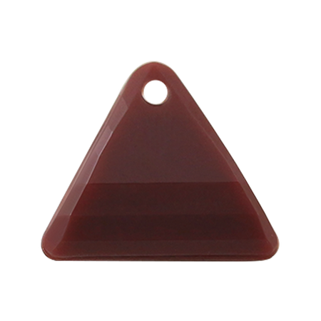 Pietra Pendente Triangolo Brown Opaque MA08-F2 - Crystal Stones