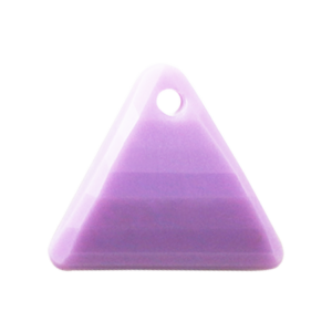 Pietra Pendente Triangolo Violet Opaque MA08-F24 - Crystal Stones