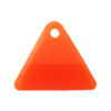 Pietra Pendente Triangolo Orange Fluo Opaque MA08-F33- Crystal Stones