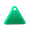Pietra Pendente Triangolo Emerald Opaque MA08-F48 - Crystal Stones