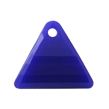 Pietra Pendente Triangolo Blue Opaque MA08-F6 – Crystal Stones