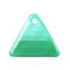 Pietra Pendente Triangolo Green Pearl MA08-P10 - Crystal Stones