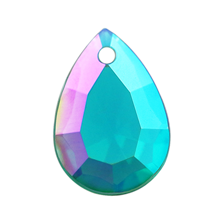 Pietra Pendente Goccia Emerald AB MA10-A6X – Crystal Stones