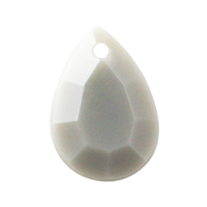 Pietra Pendente Goccia Gray Opaque MA10-F19 - Crystal Stones
