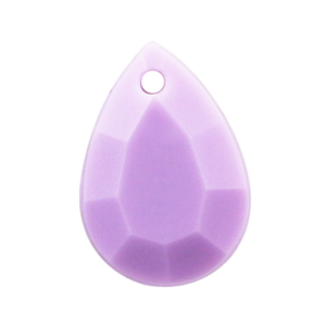 Pietra Pendente Goccia Violet Opaque MA10-F24 - Crystal Stones