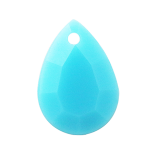 Pietra Pendente Goccia Aquamarine Opaque MA10-F3 - Crystal Stones