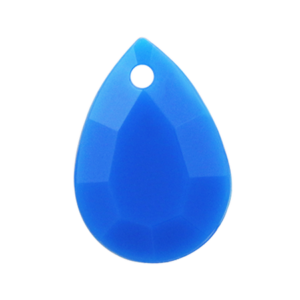 Pietra Pendente Goccia Capri Blue Opaque MA10-F37 - Crystal Stones