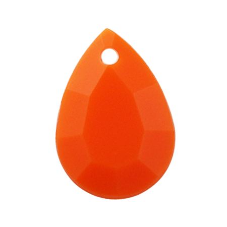 Pietra Pendente Goccia Orange Opaque MA10-F42 – Crystal Stones
